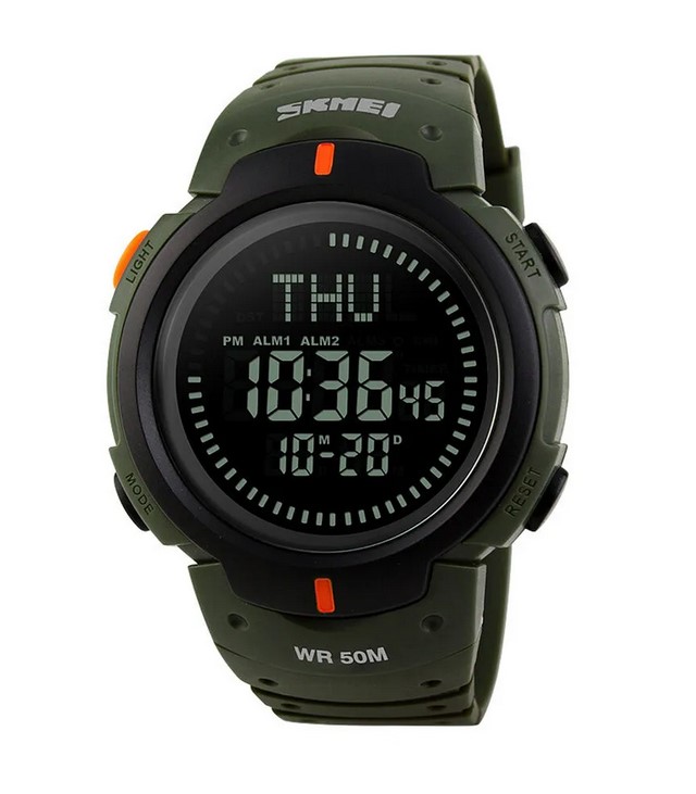 SKMEI 1231AG army green