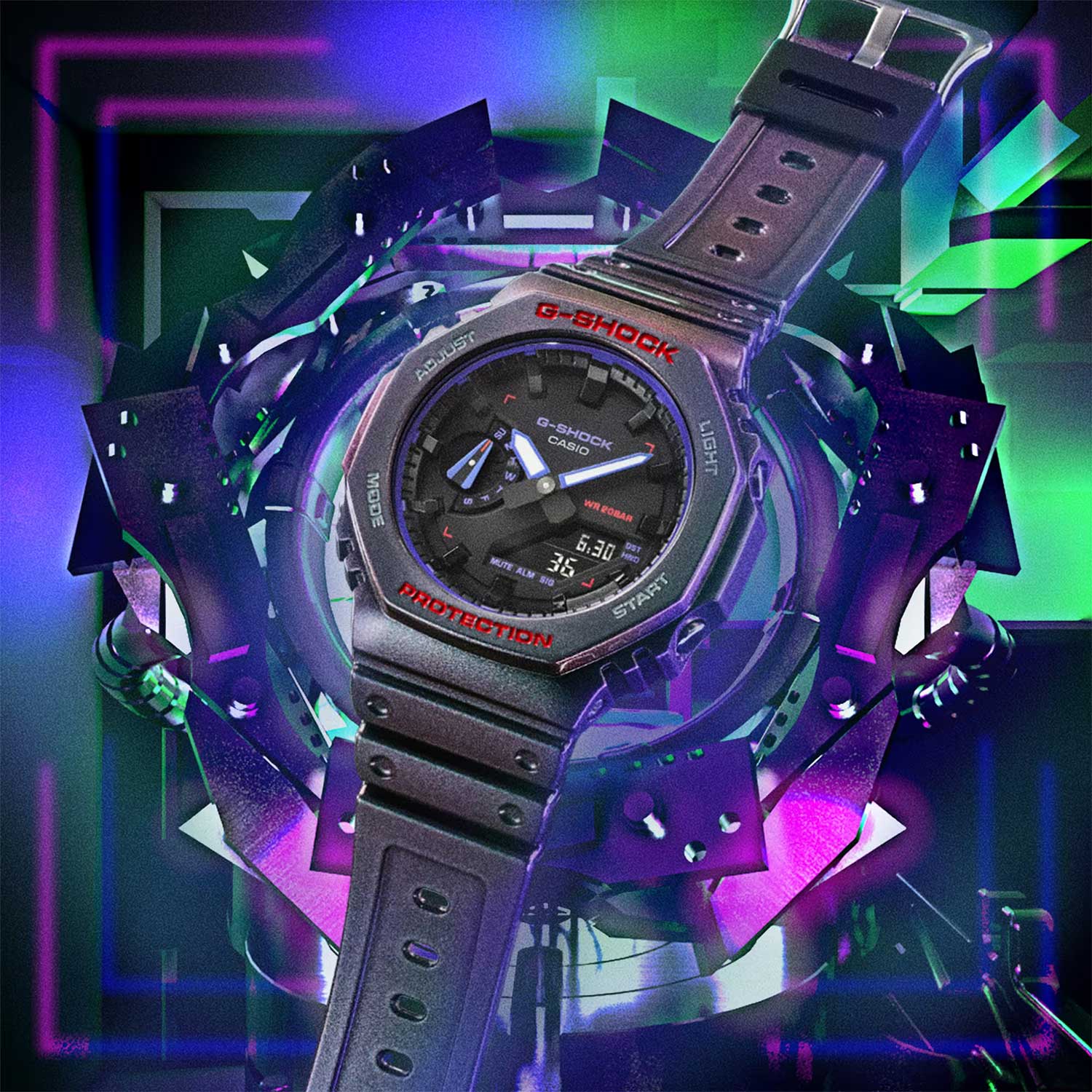 CASIO  GA-2100AH-6A