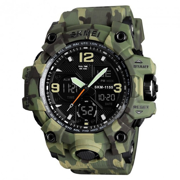 SKMEI 1155green-camo